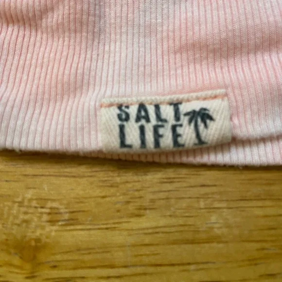 Salt Life "High Tide Salty Vibes" Women's Size Small Lightweight Hoodie - Picture 8 of 8